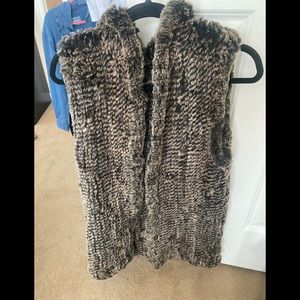 REAL FUR VEST